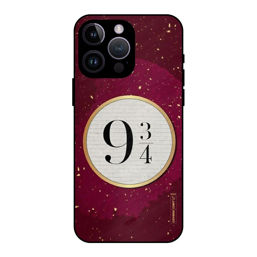 Magic Number Metal Back Case for iPhone 14 Pro Max