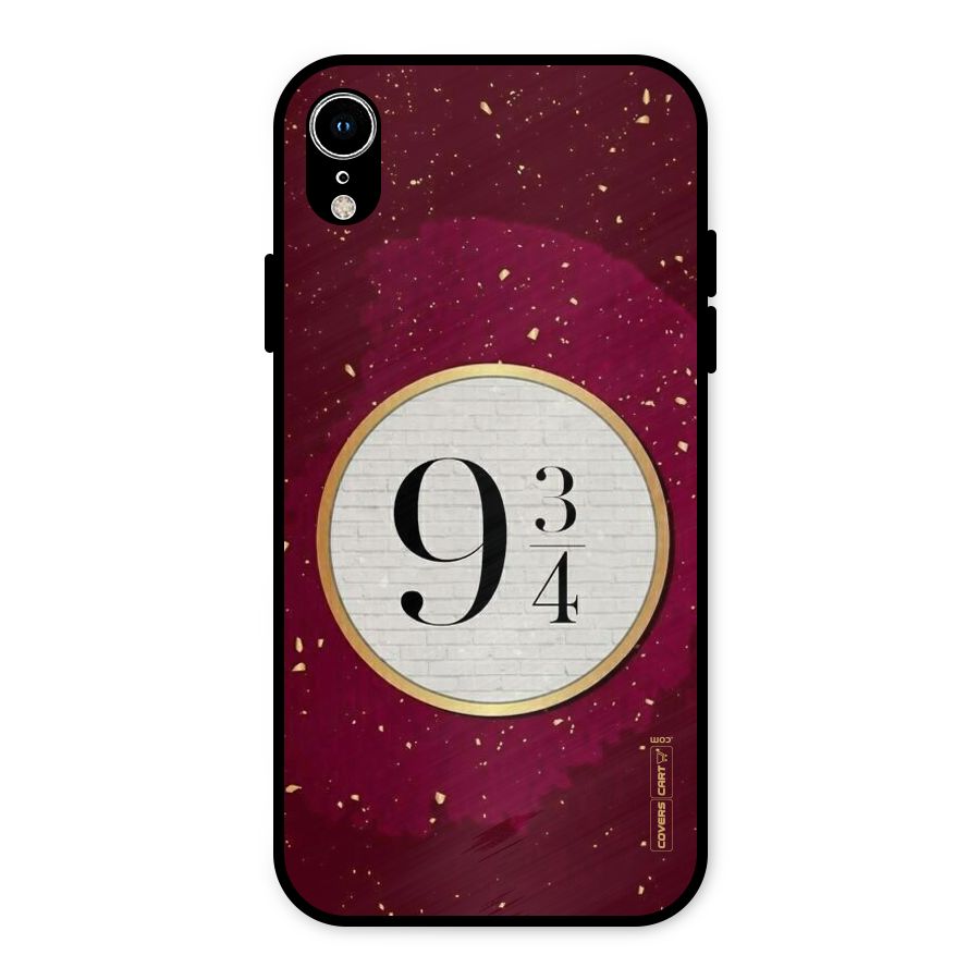 Magic Number Metal Back Case for iPhone XR