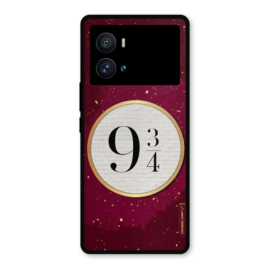 Magic Number Metal Back Case for iQOO 9 Pro