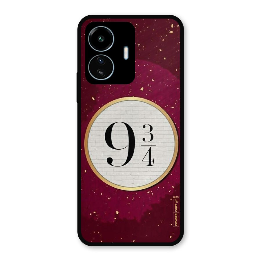 Magic Number Metal Back Case for vivo iQOO Z6 Lite 5G