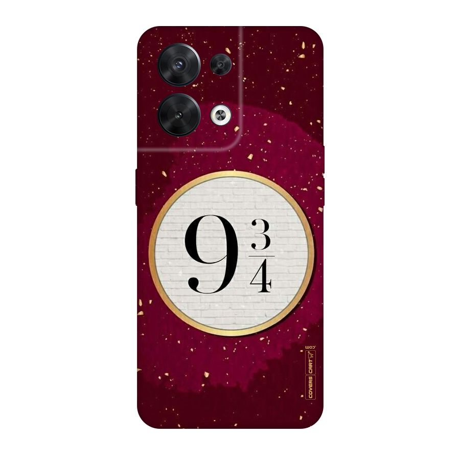 Magic Number Original Polycarbonate Back Case for Oppo Reno8 5G