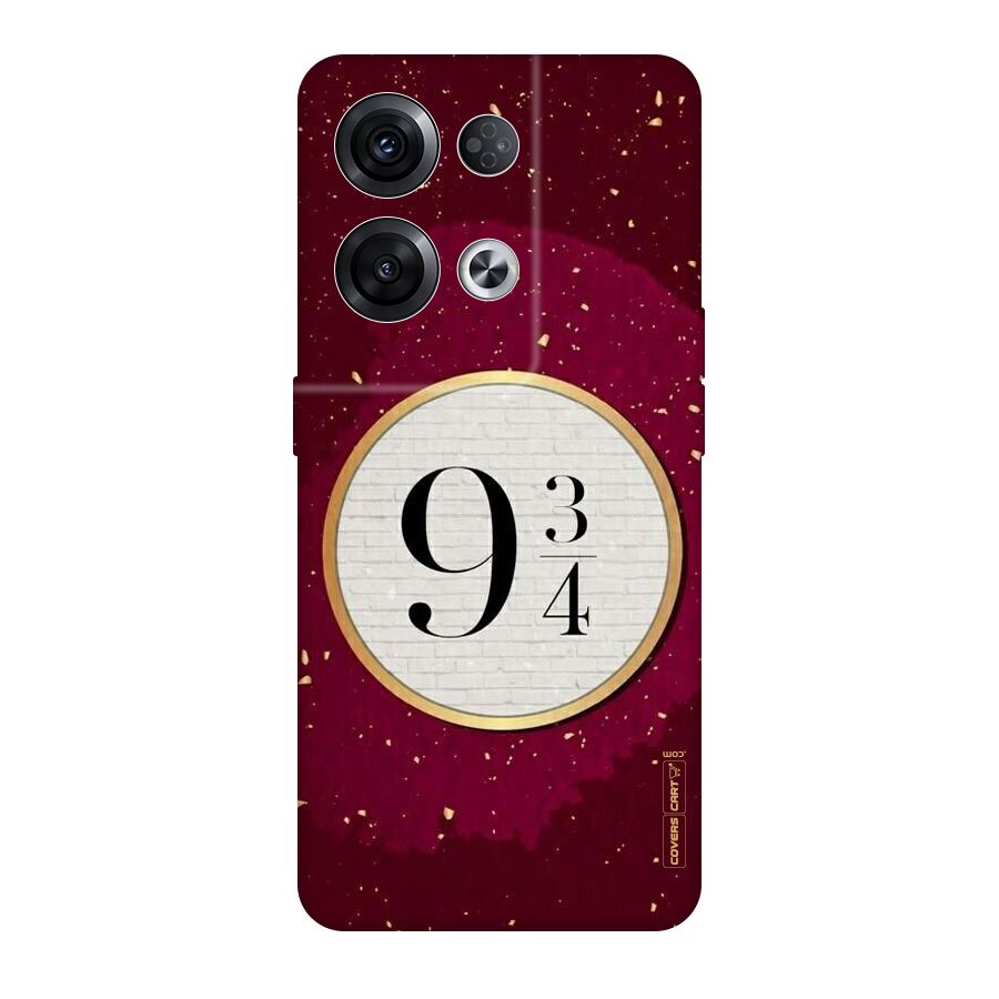 Magic Number Original Polycarbonate Back Case for Oppo Reno8 Pro 5G