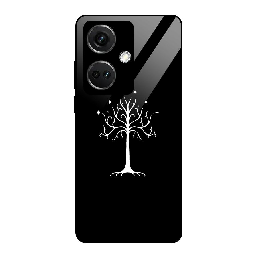 Magic Tree Glass Back Case for OnePlus Nord CE 3 5G