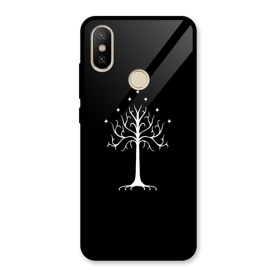 Magic Tree Glass Back Case for Redmi A2