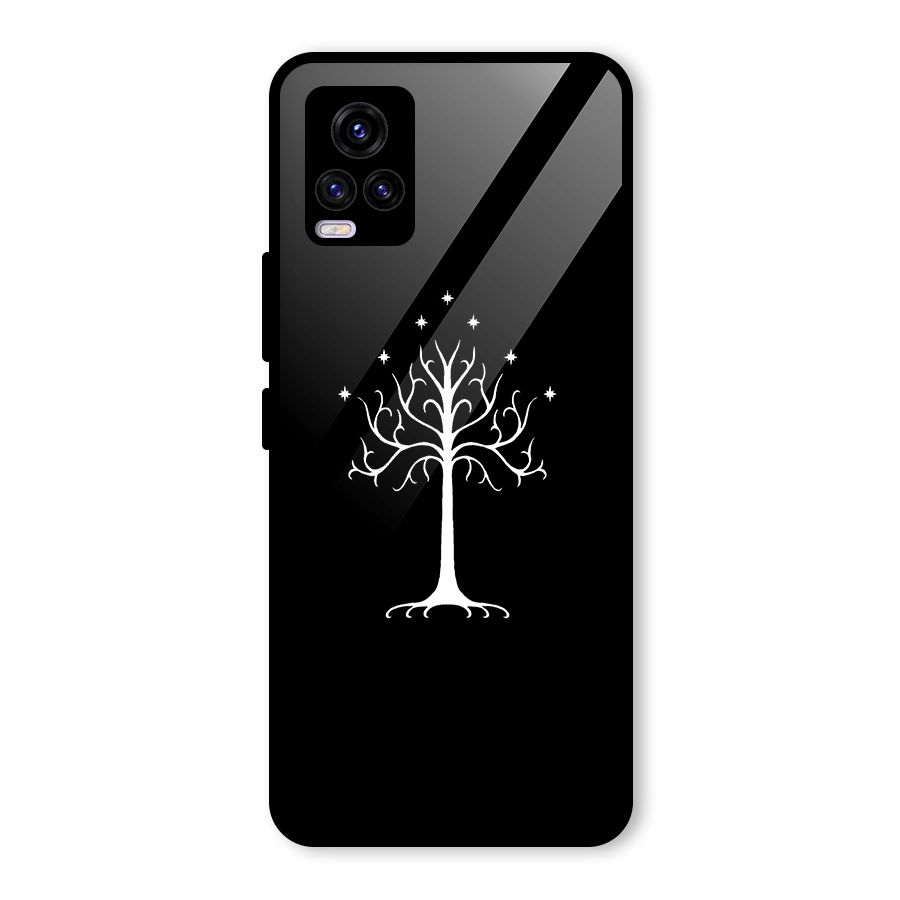 Magic Tree Glass Back Case for Vivo V20 2021