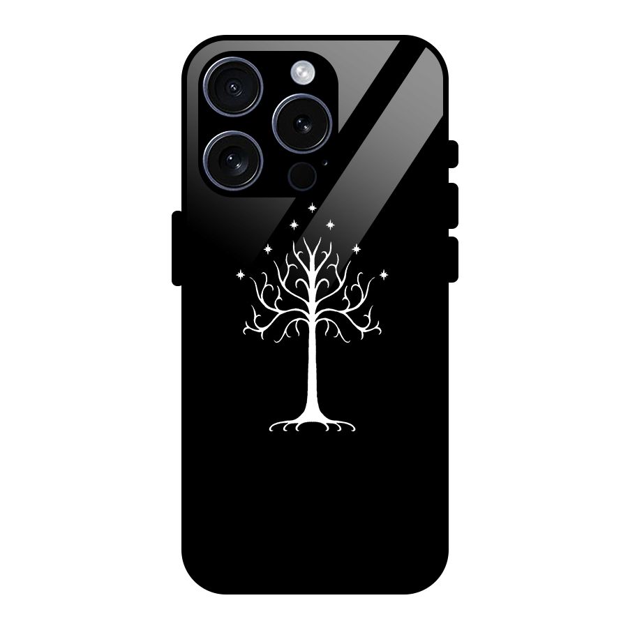 Magic Tree Glass Back Case for iPhone 15 Pro