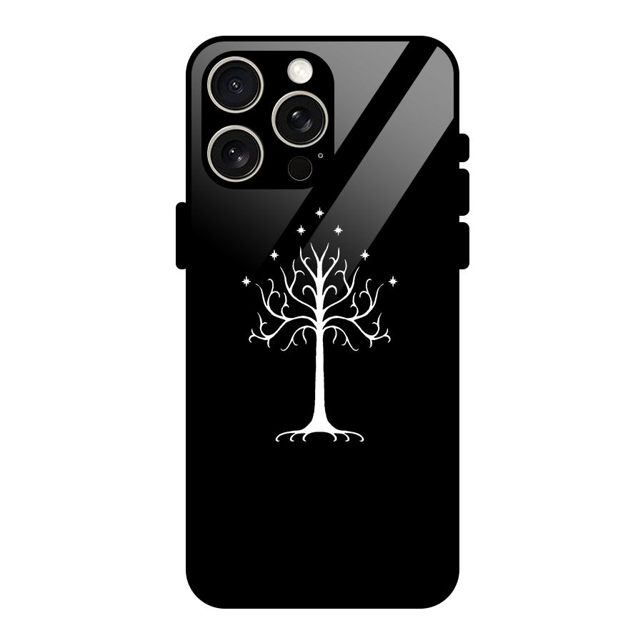 Magic Tree Glass Back Case for iPhone 15 Pro Max