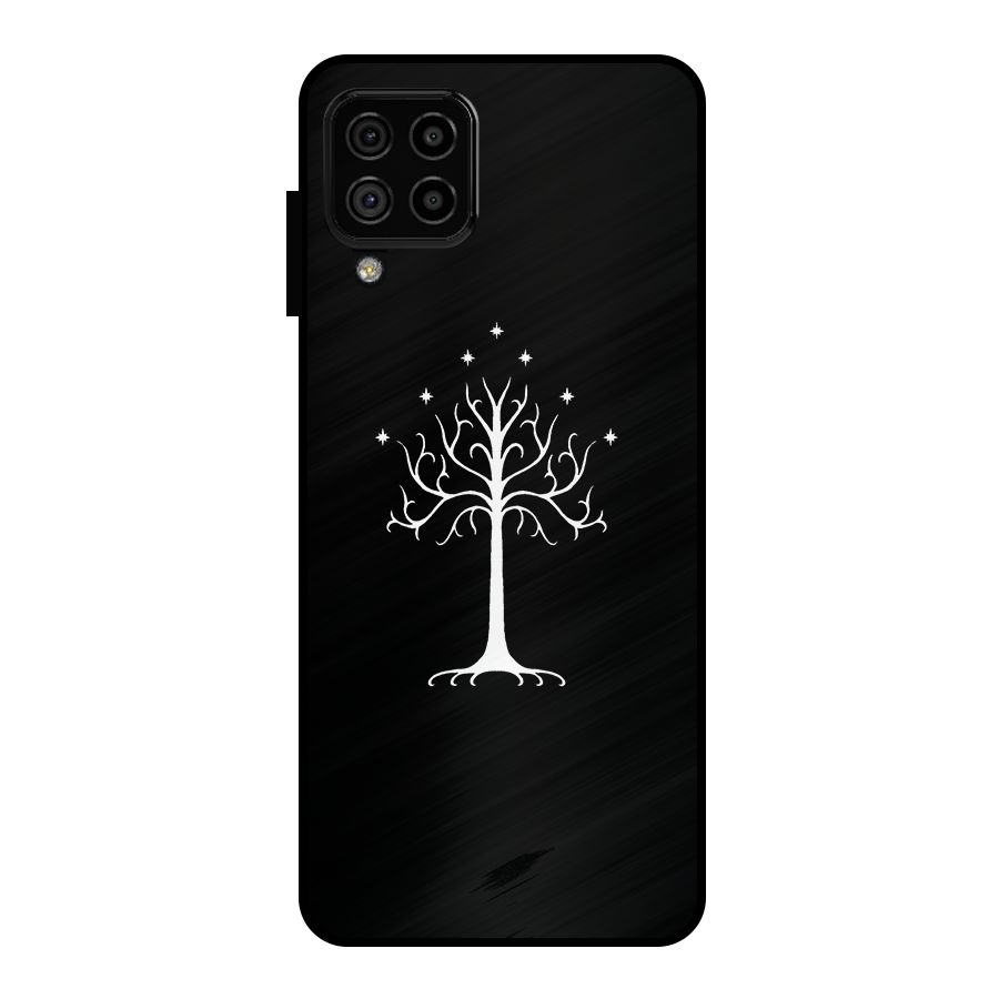Magic Tree Metal Back Case for Galaxy A22 4G