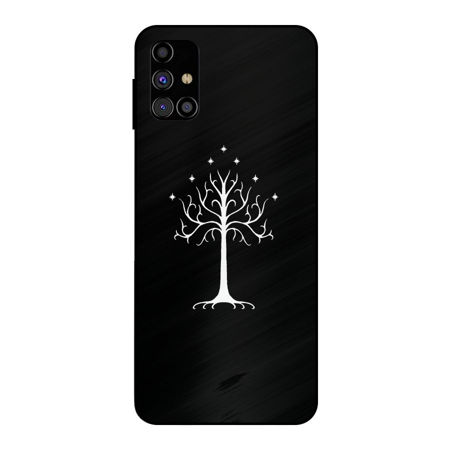 Magic Tree Metal Back Case for Galaxy M31s