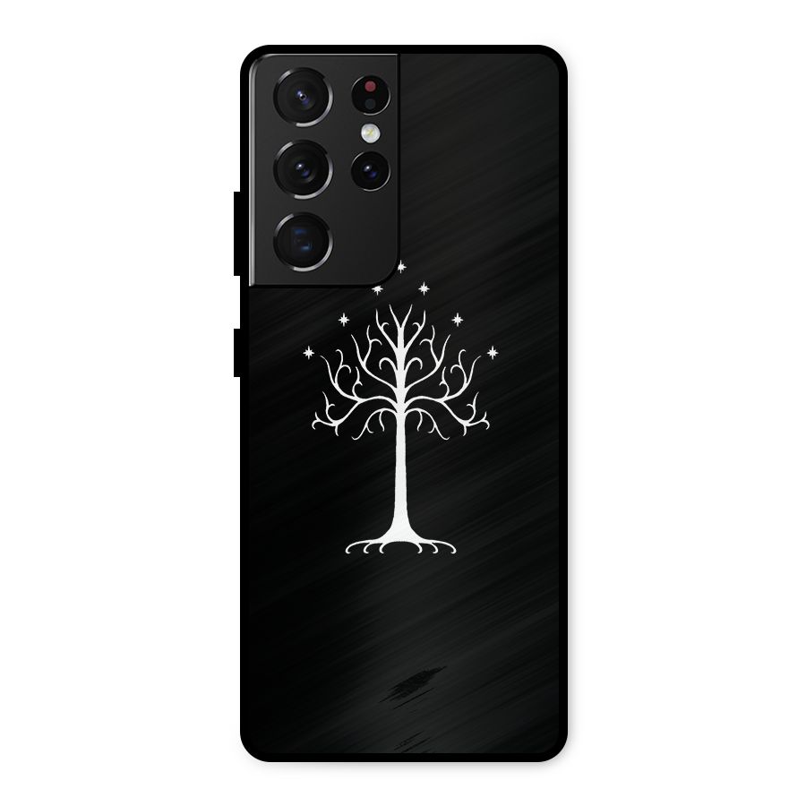 Magic Tree Metal Back Case for Galaxy S21 Ultra 5G