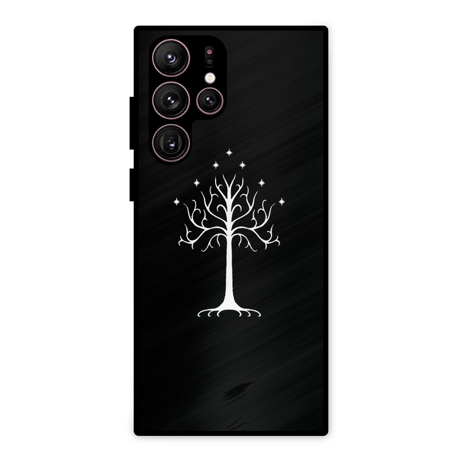 Magic Tree Metal Back Case for Galaxy S22 Ultra 5G