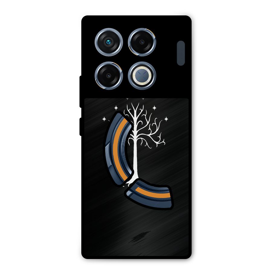 Magic Tree Metal Back Case for Infinix GT 20 Pro