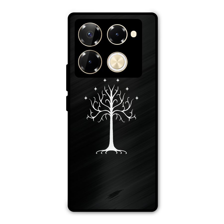 Magic Tree Metal Back Case for Infinix Note 40 Pro Plus