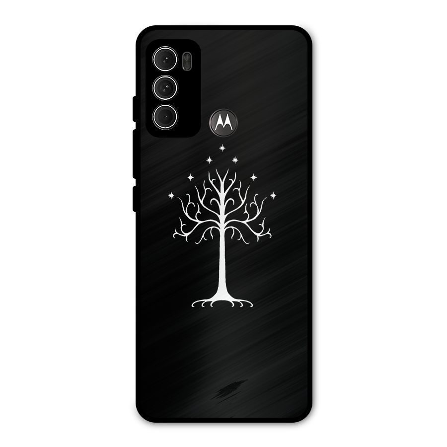 Magic Tree Metal Back Case for Moto G60