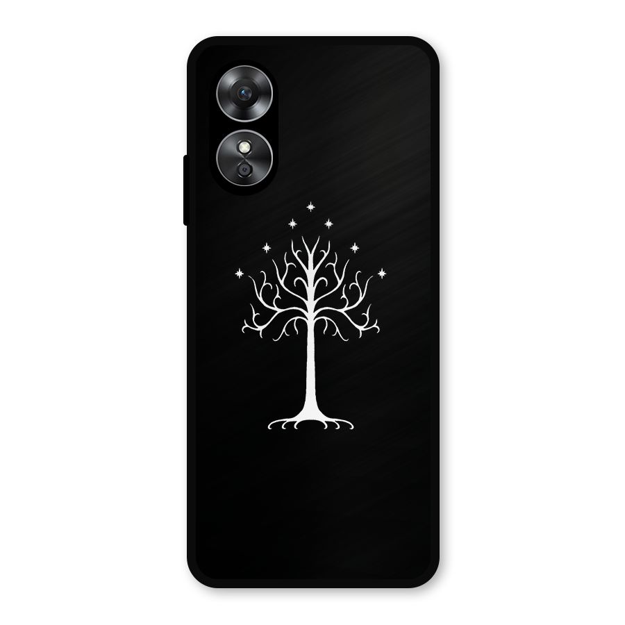 Magic Tree Metal Back Case for Oppo A17