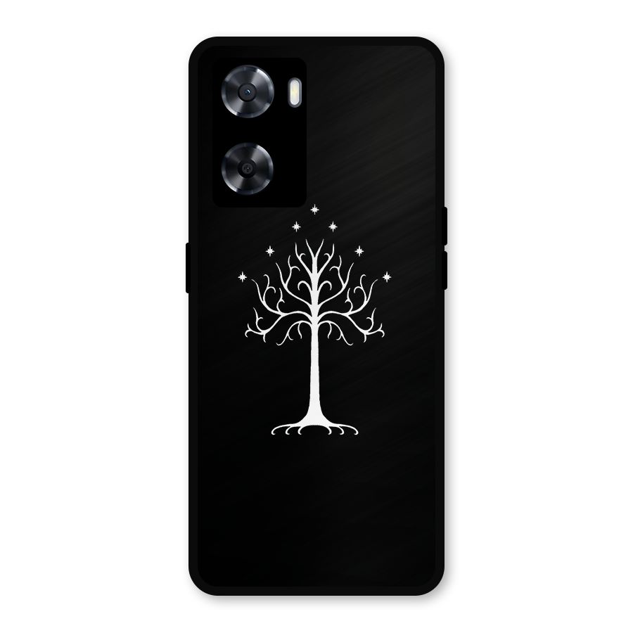 Magic Tree Metal Back Case for Oppo A77s