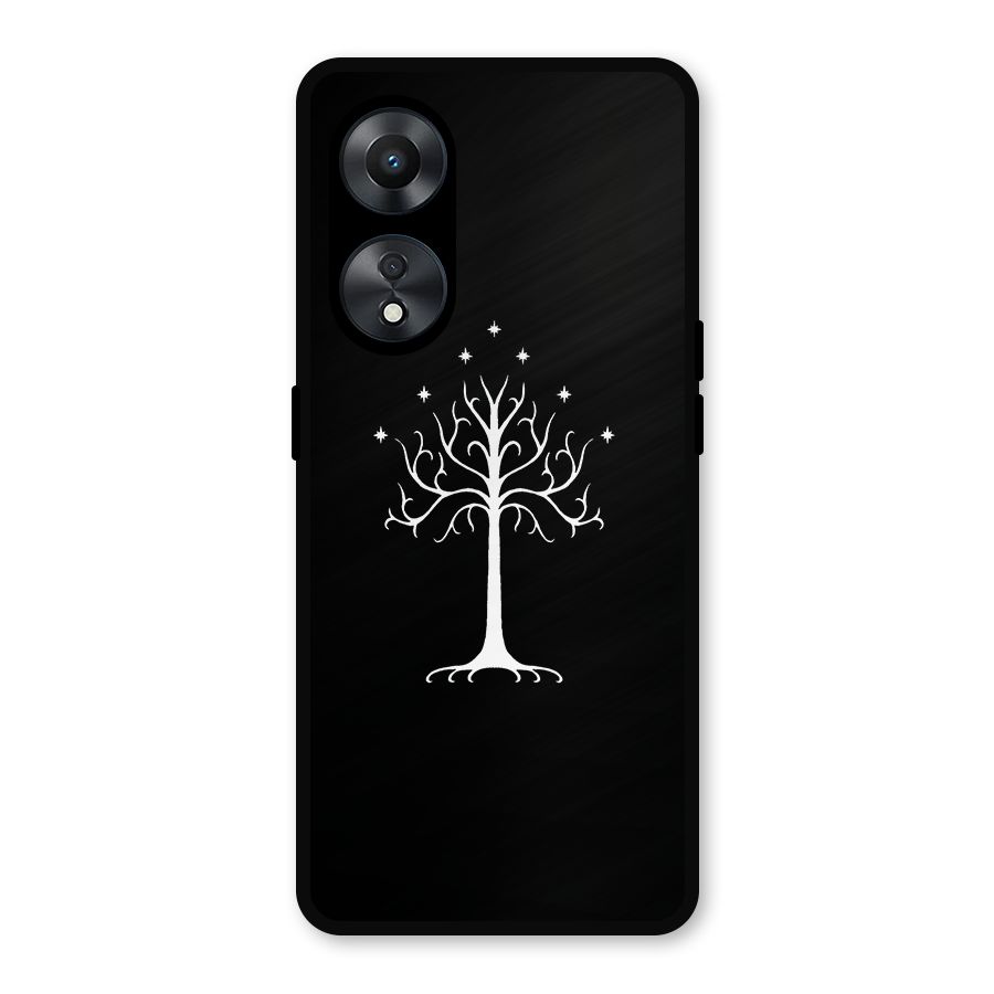 Magic Tree Metal Back Case for Oppo A78