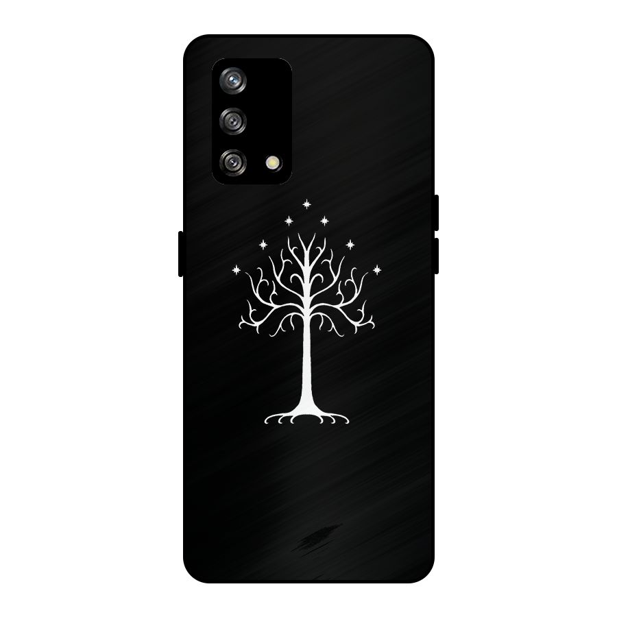 Magic Tree Metal Back Case for Oppo F19