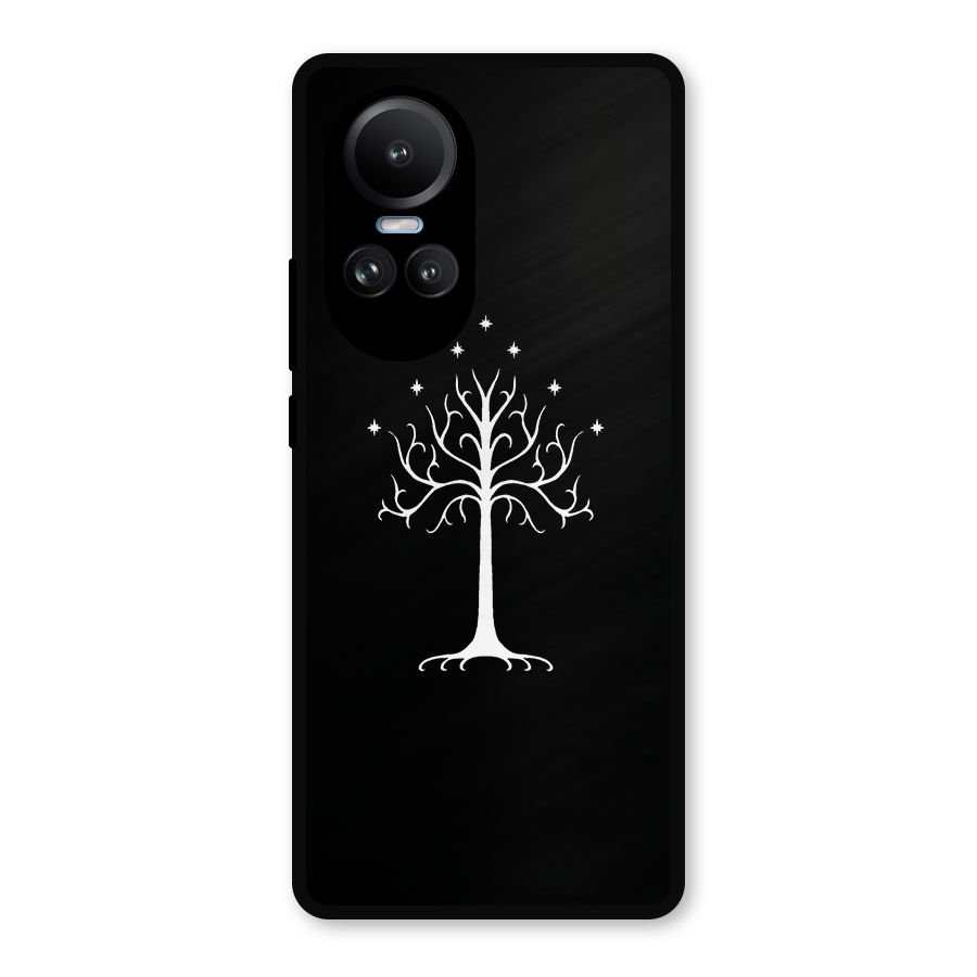 Magic Tree Metal Back Case for Oppo Reno10