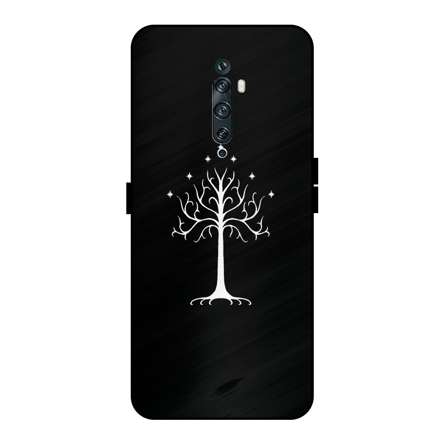 Magic Tree Metal Back Case for Oppo Reno2 F