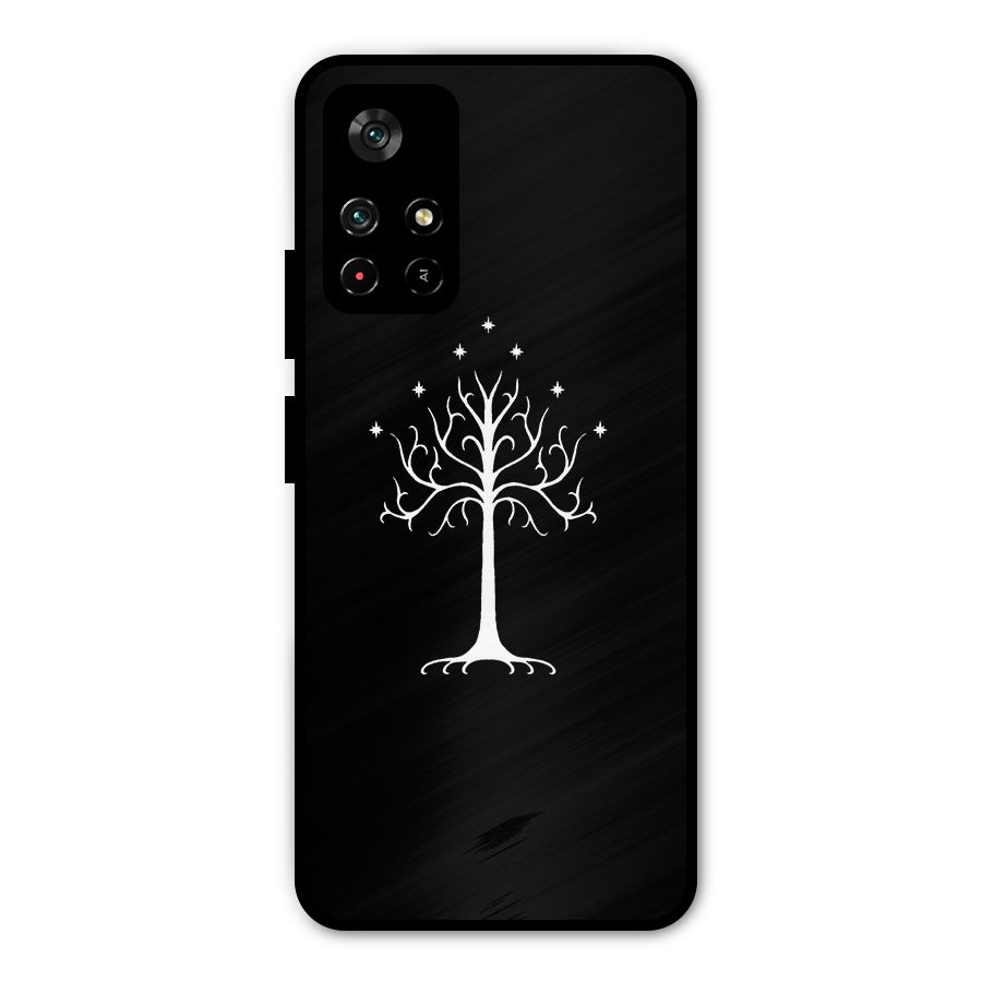 Magic Tree Metal Back Case for Poco M4 Pro 5G