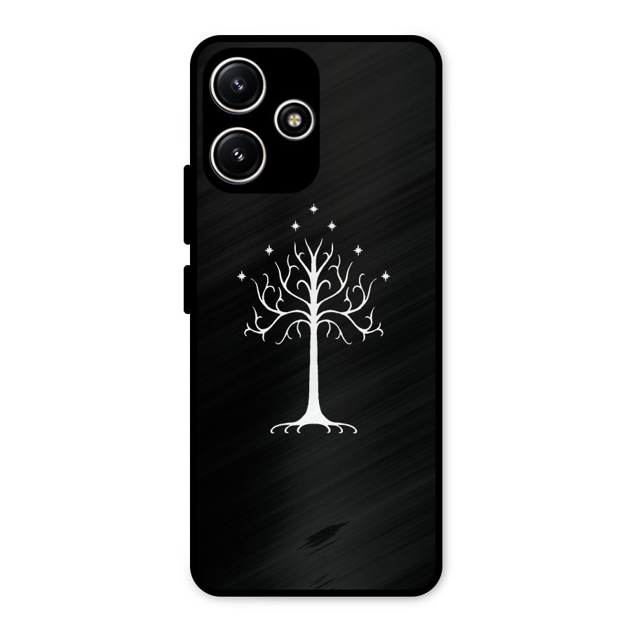 Magic Tree Metal Back Case for Poco M6 Pro