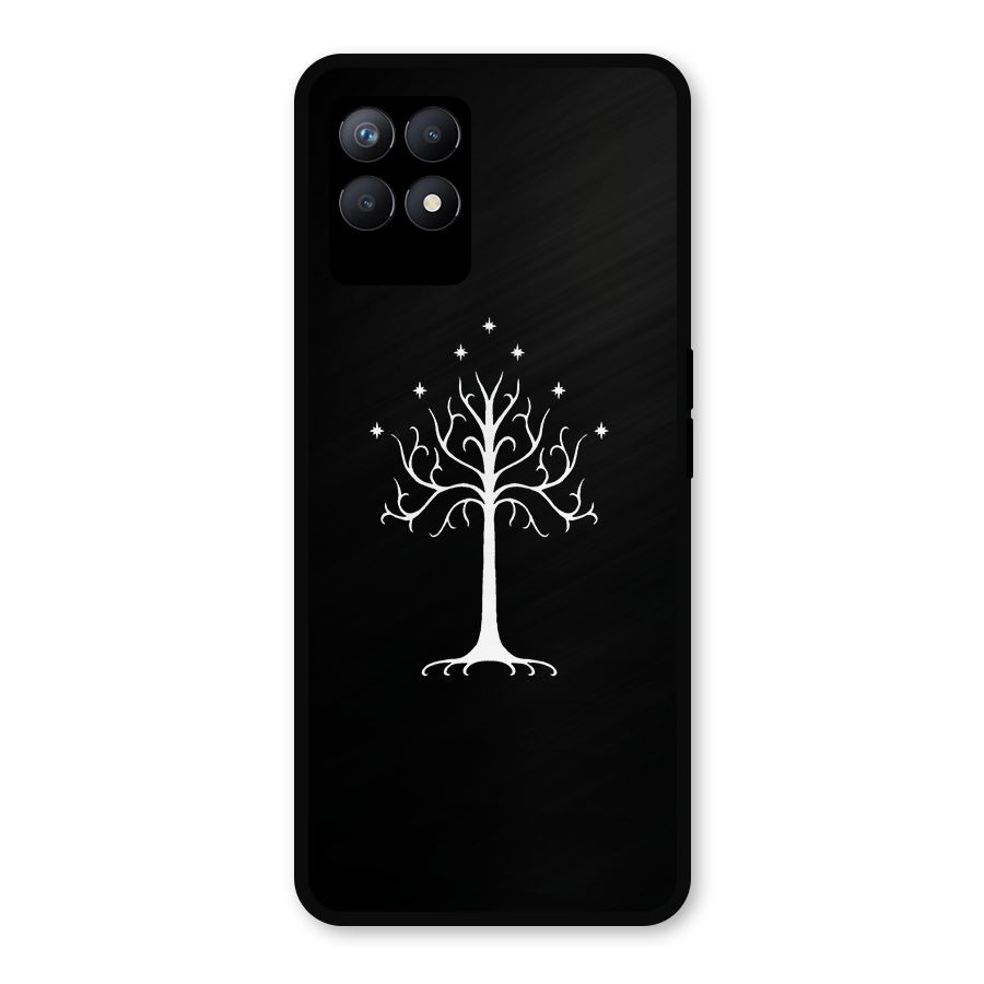 Magic Tree Metal Back Case for Realme 8i