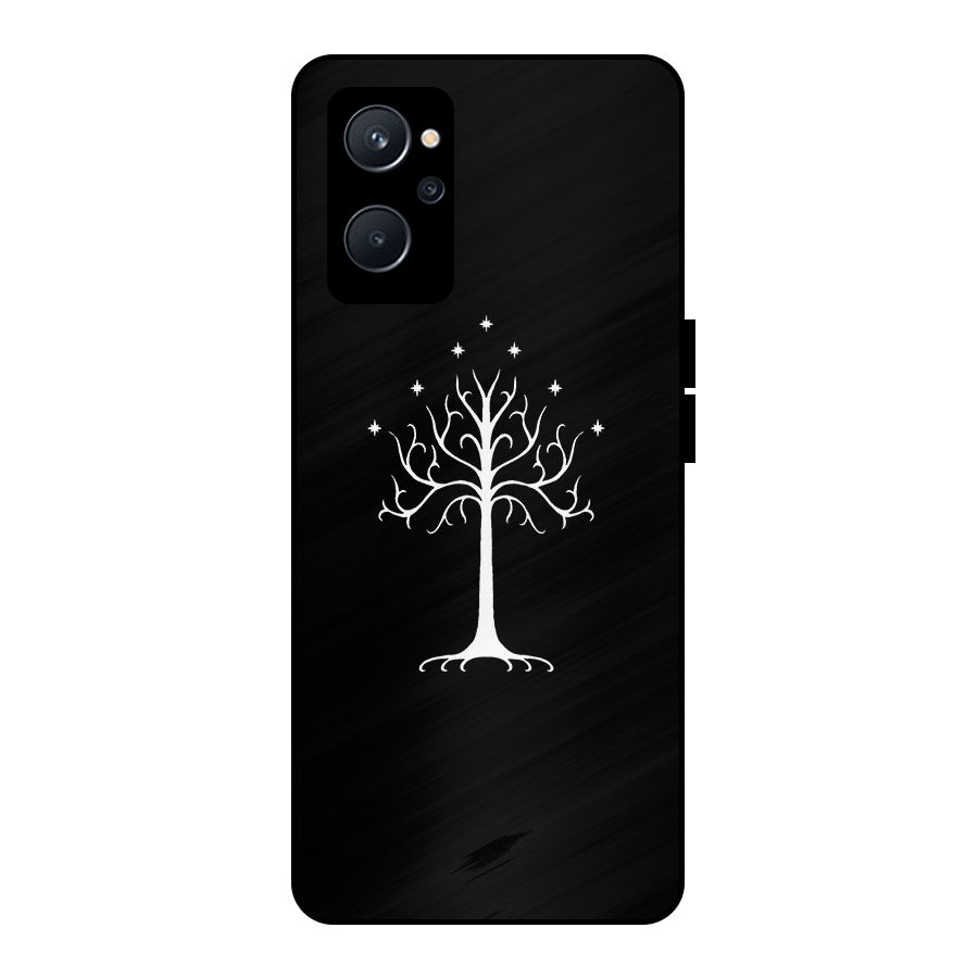 Magic Tree Metal Back Case for Realme 9i 5G
