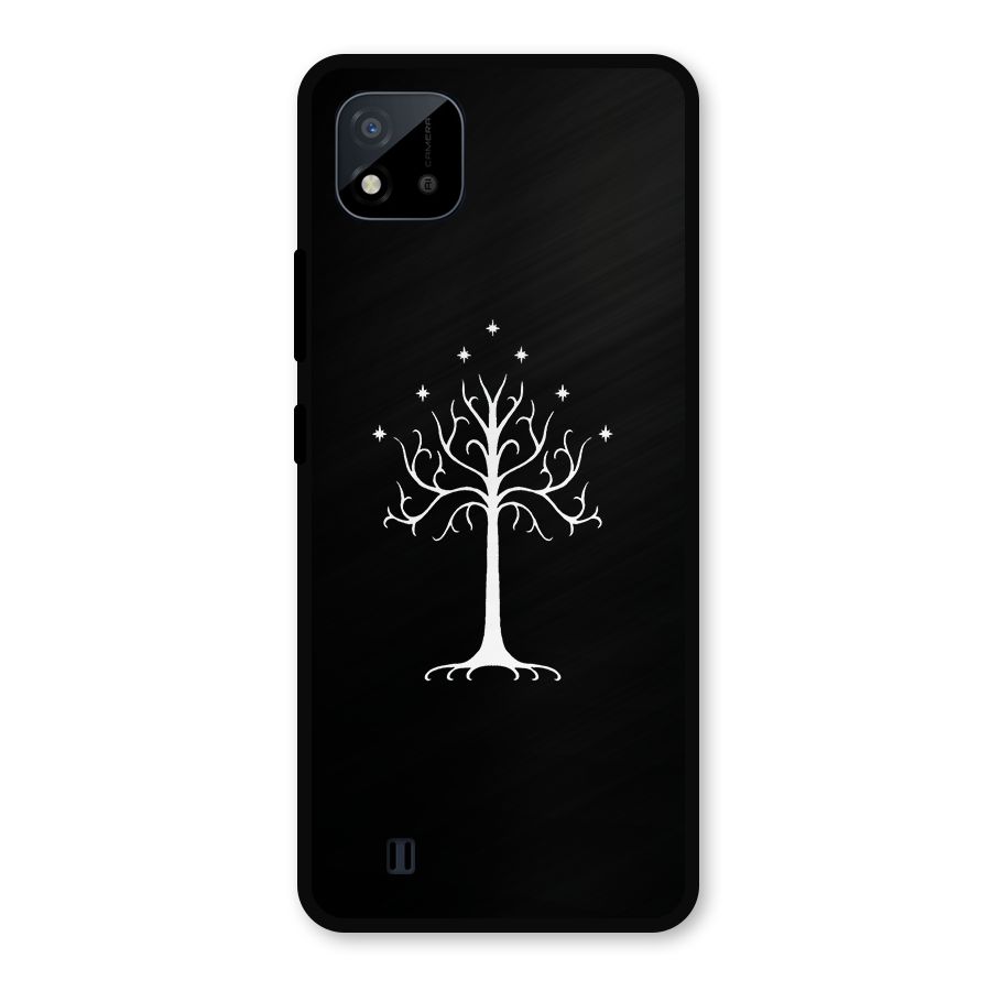 Magic Tree Metal Back Case for Realme C11 2021