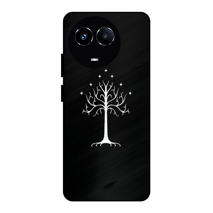 Magic Tree Metal Back Case for Realme Narzo 60X