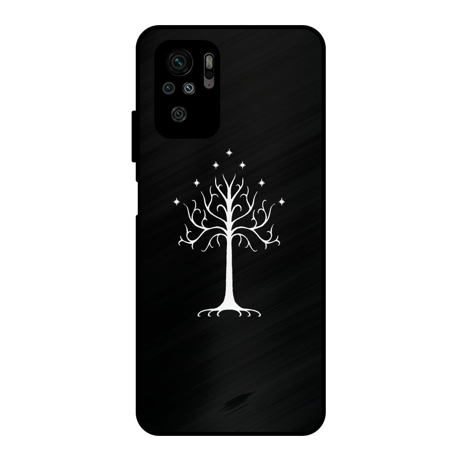 Magic Tree Metal Back Case for Redmi Note 10S