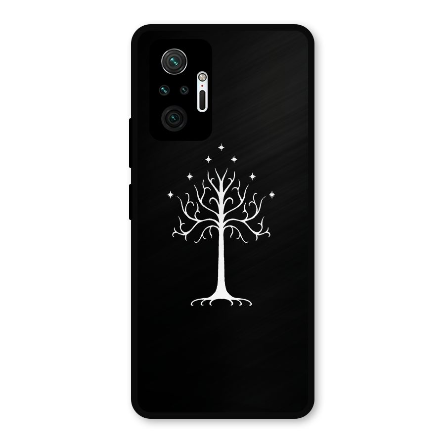 Magic Tree Metal Back Case for Redmi Note 10 Pro
