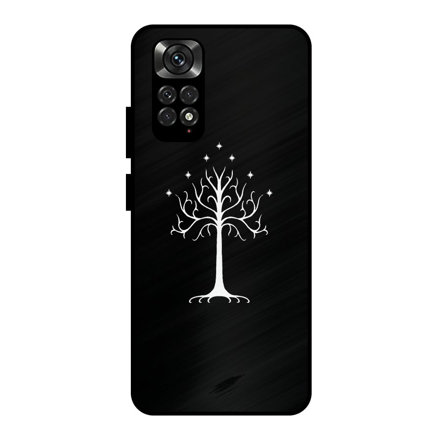 Magic Tree Metal Back Case for Redmi Note 11 Pro