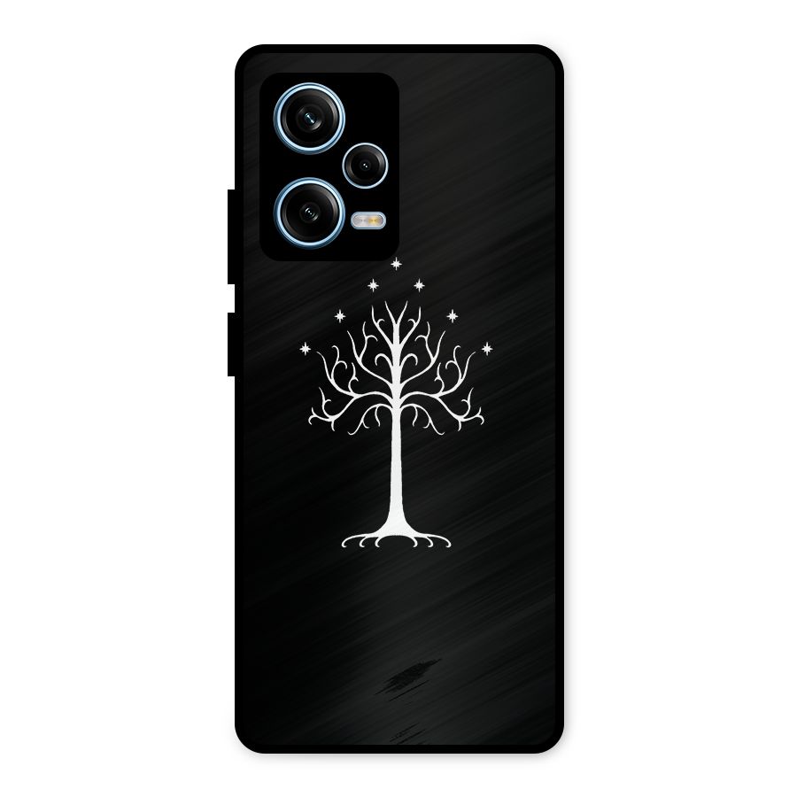 Magic Tree Metal Back Case for Redmi Note 12 Pro