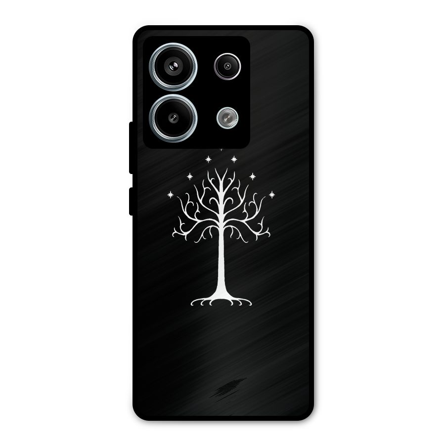 Magic Tree Metal Back Case for Redmi Note 13 Pro 5G