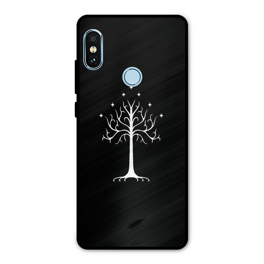 Magic Tree Metal Back Case for Redmi Note 5 Pro