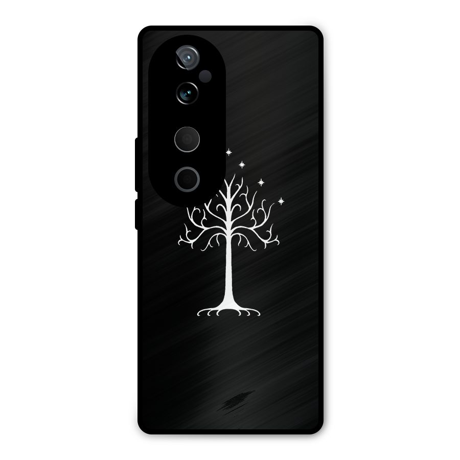 Magic Tree Metal Back Case for Vivo T3 Ultra