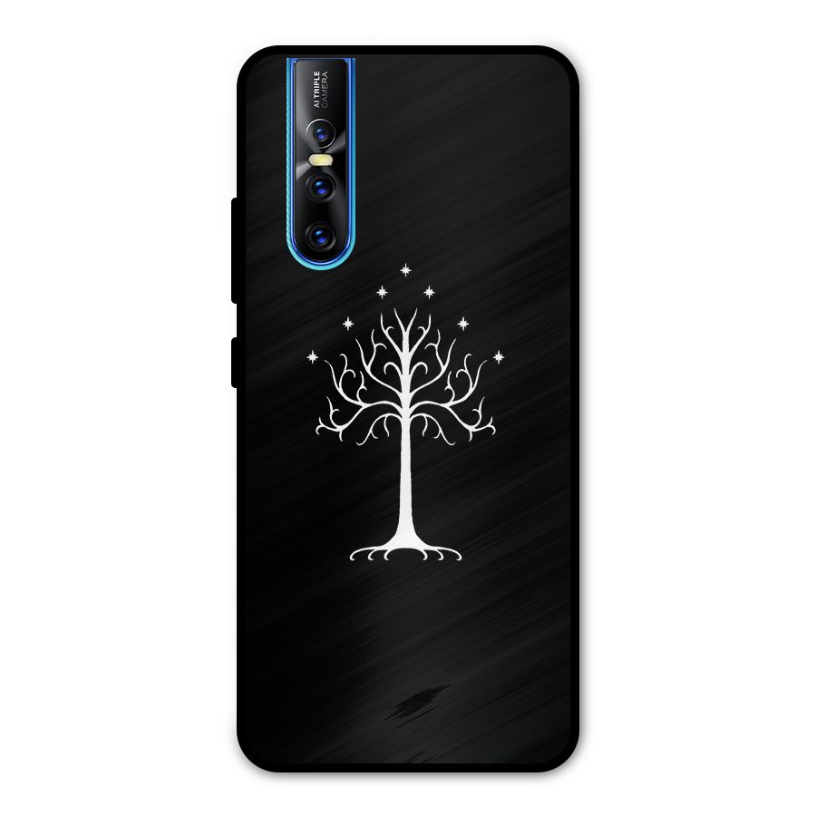 Magic Tree Metal Back Case for Vivo V15 Pro