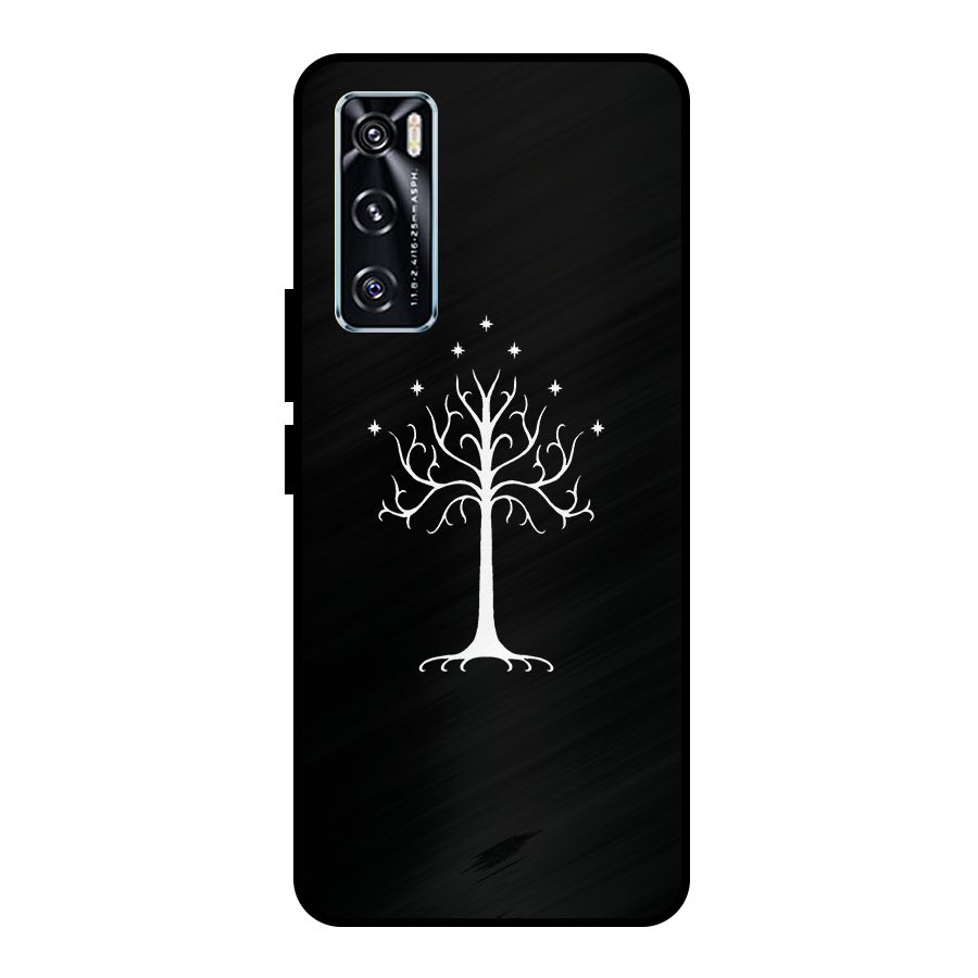 Magic Tree Metal Back Case for Vivo V20 SE