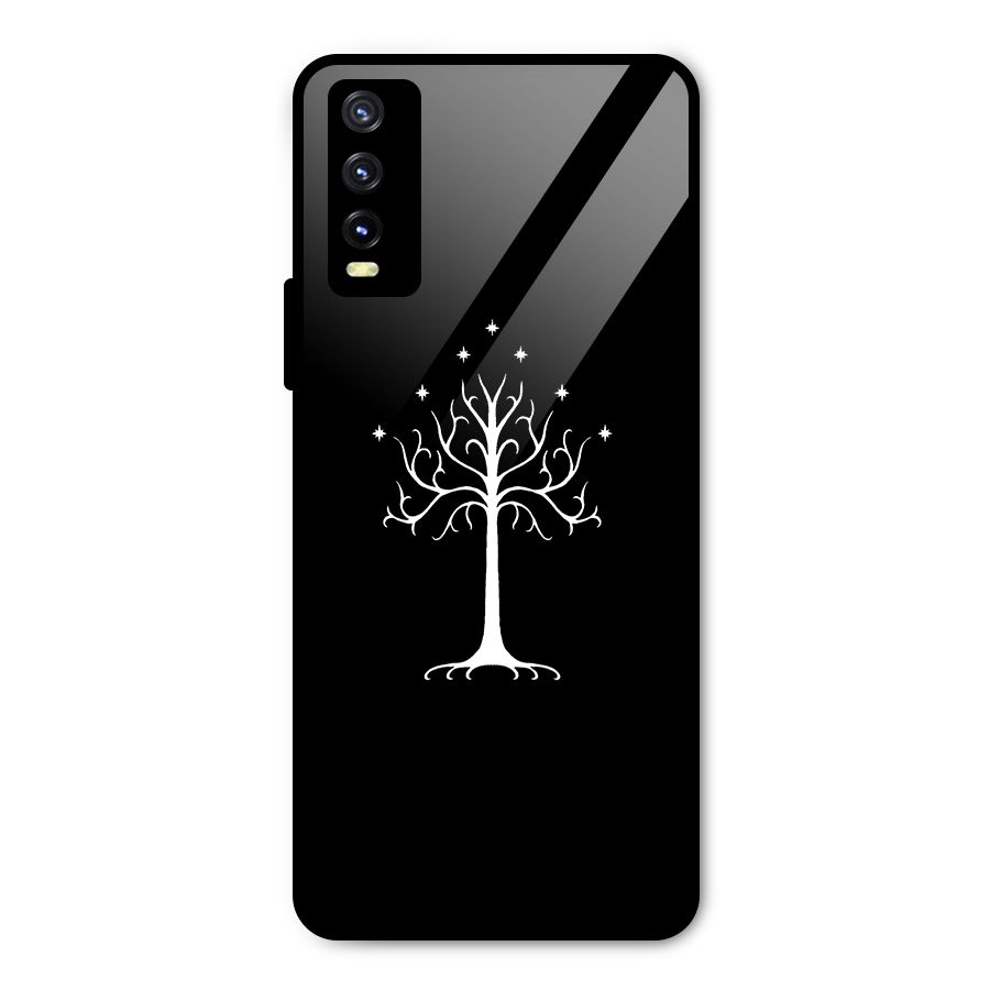 Magic Tree Metal Back Case for Vivo Y20 2021