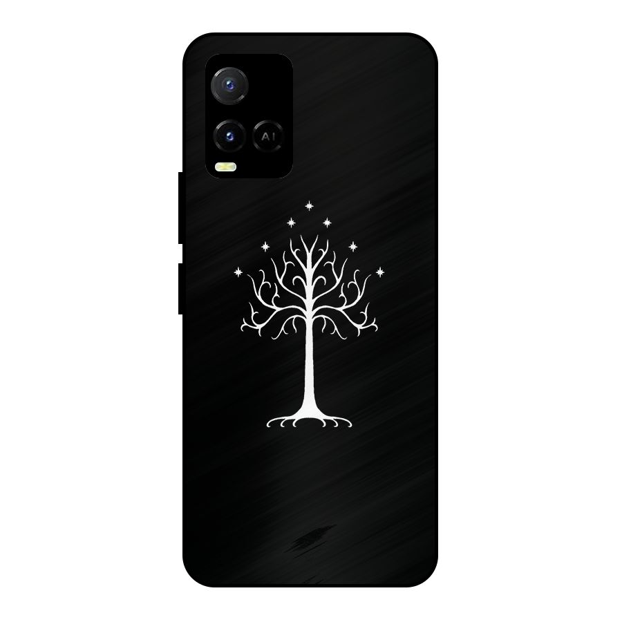 Magic Tree Metal Back Case for Vivo Y21