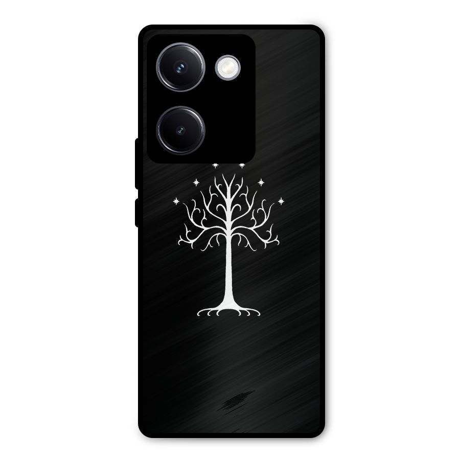 Magic Tree Metal Back Case for Vivo Y300 Plus