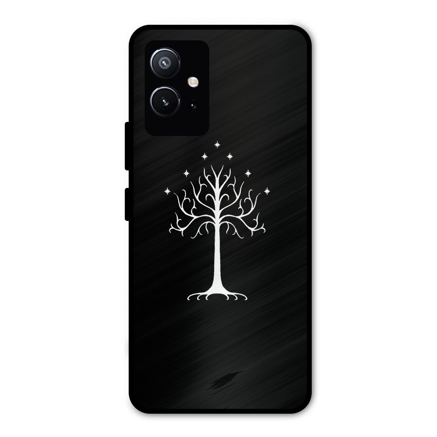Magic Tree Metal Back Case for Vivo Y75 5G