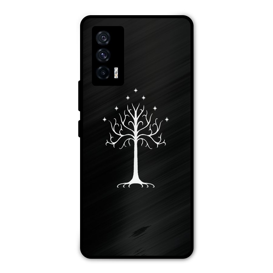 Magic Tree Metal Back Case for iQOO 7 5G