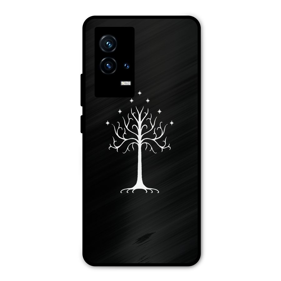 Magic Tree Metal Back Case for iQOO 9 5G
