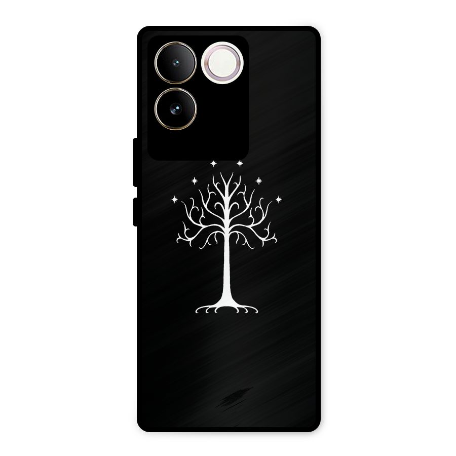 Magic Tree Metal Back Case for iQOO Z7 Pro
