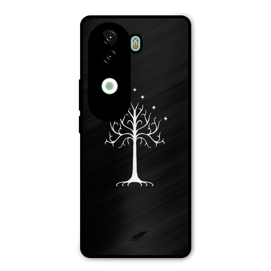 Magic Tree Metal Back Case for iQOO Z9s