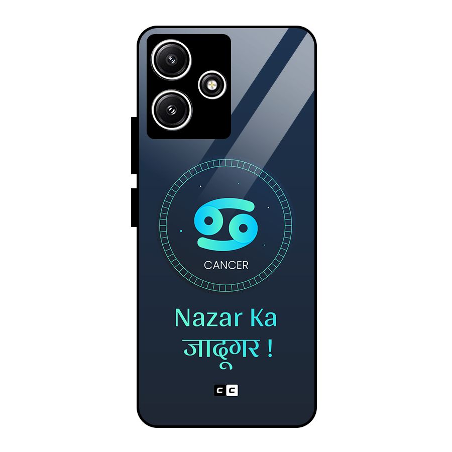 Magical Cancer Glass Back Case for Poco M6 Pro