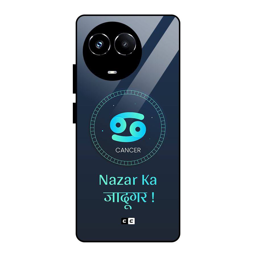 Magical Cancer Glass Back Case for Realme 11X