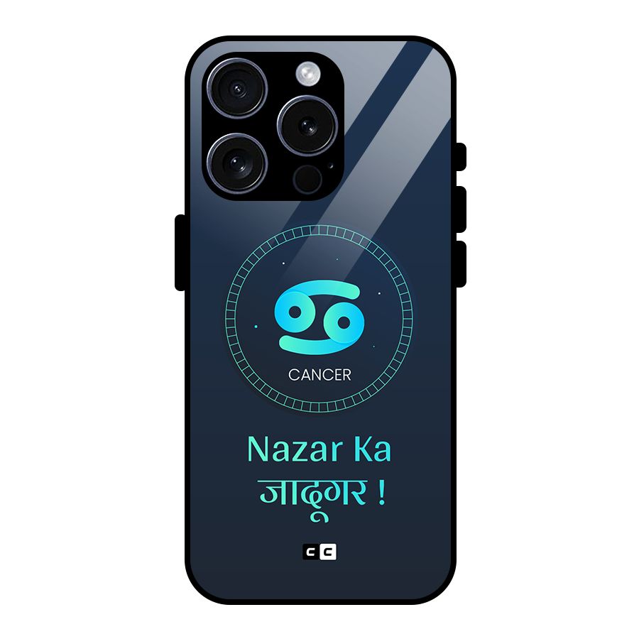 Magical Cancer Glass Back Case for iPhone 15 Pro